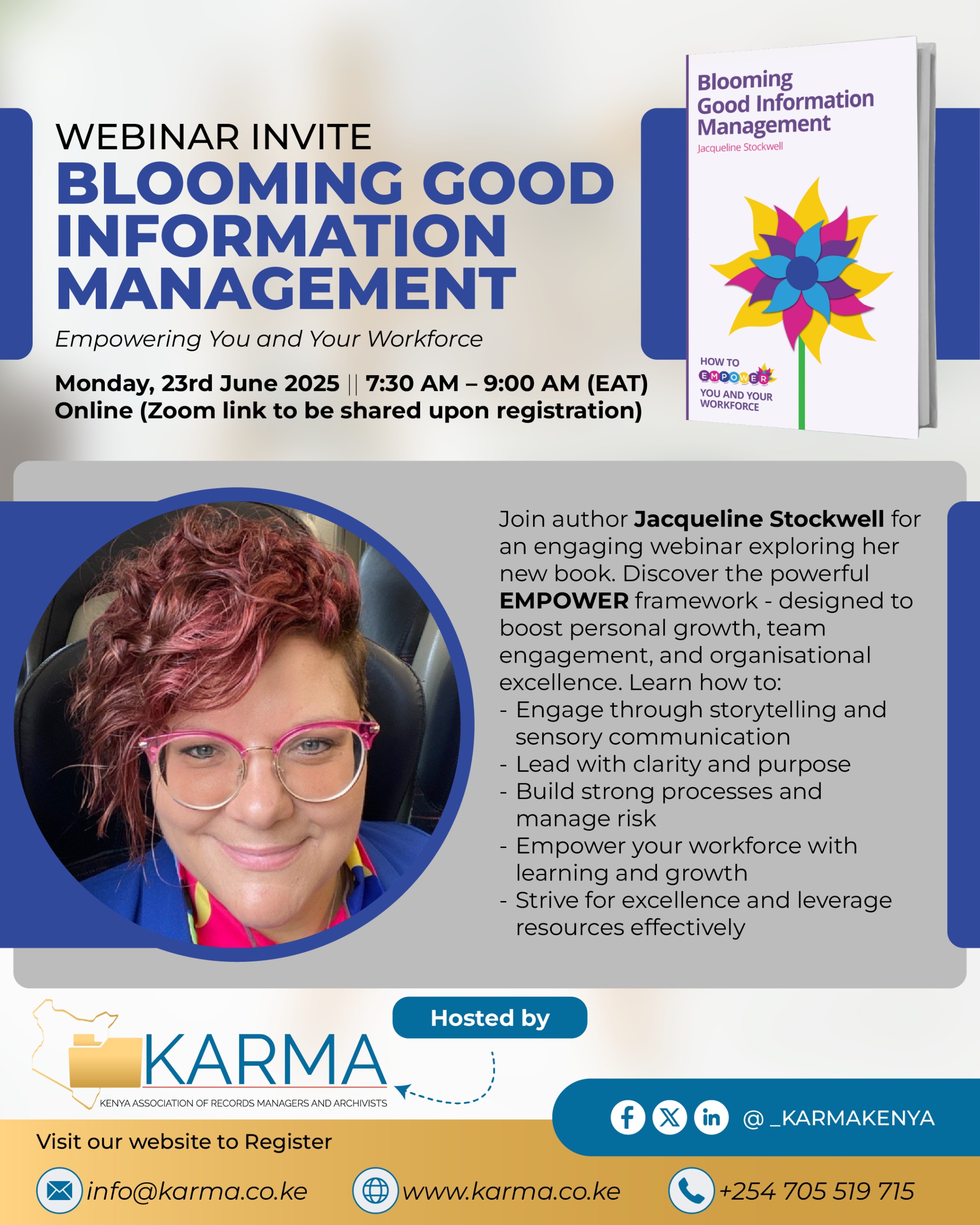 Blooming Good Information Management: Empowering You and Your Workforce