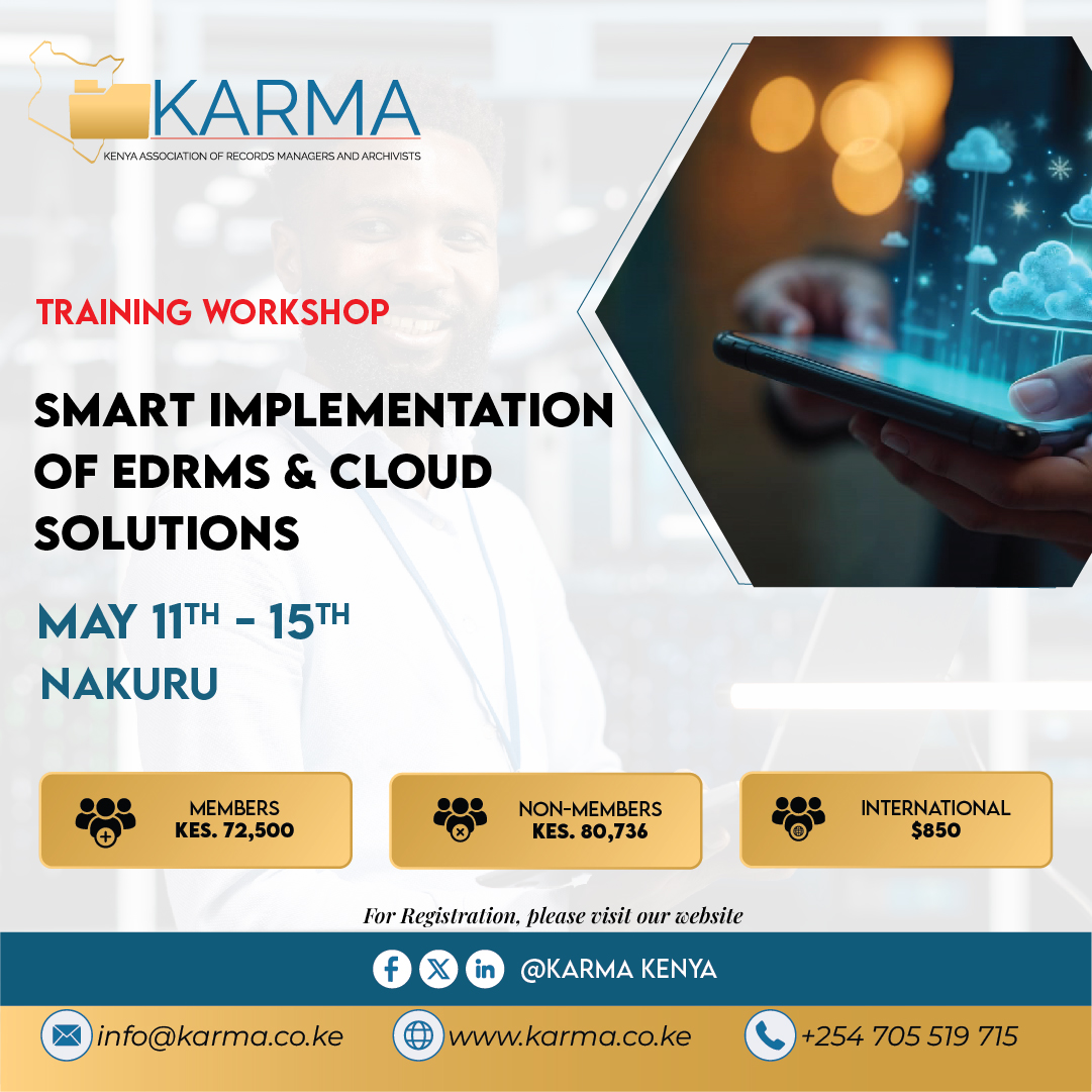 Smart Implementation of EDRMS & Cloud Solutions 
