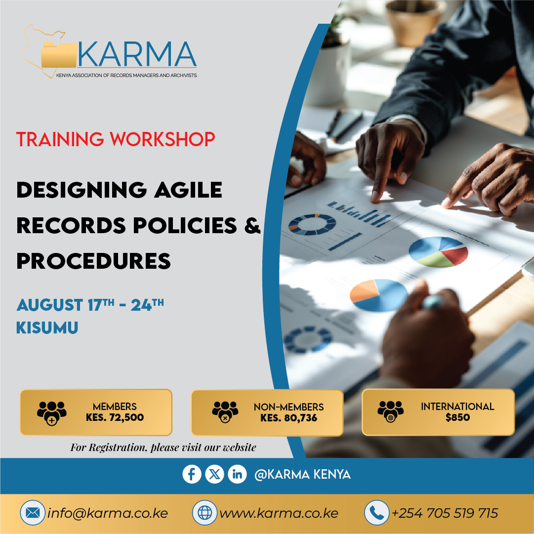 Designing Agile Records Policies & Procedures 